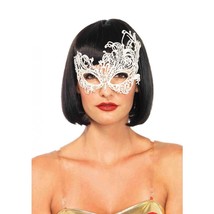 Leg Avenue Women&#39;s Fantasy Eye Mask Costume Accessory White One Size - £20.13 GBP