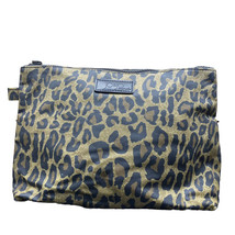 Jo And Jo Cheetah Print Cosmetic Makeup Bag 12 Inches Long 8 Inches Height - £14.48 GBP