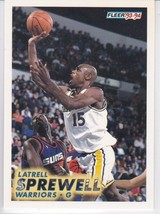 M) 1993-94 Fleer NBA Basketball Trading Card - Latrell Sprewell #73 - £1.55 GBP