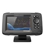 LOWRANCE HOOK REVEAL 5 CHARTPLOTTER/FISHFINDER W/SPLITSHOT TRANSOM MOUNT... - £297.34 GBP