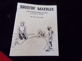 Shootin&#39; Marbles-A Rule BOok &amp; Brief History-22 games - £15.77 GBP