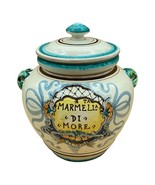 Italia Vintage Marmellata Di More Pottery Jar Italy 1701 READ - €46,41 EUR