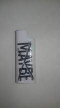 Marlboro lighter case &quot;MAYBE&quot;  for  small BIC lighter - $20.00