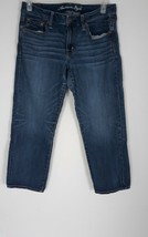 American Eagle Stretch Boy Fit Crop Pants Womens Size 8 - $300.69 MXN