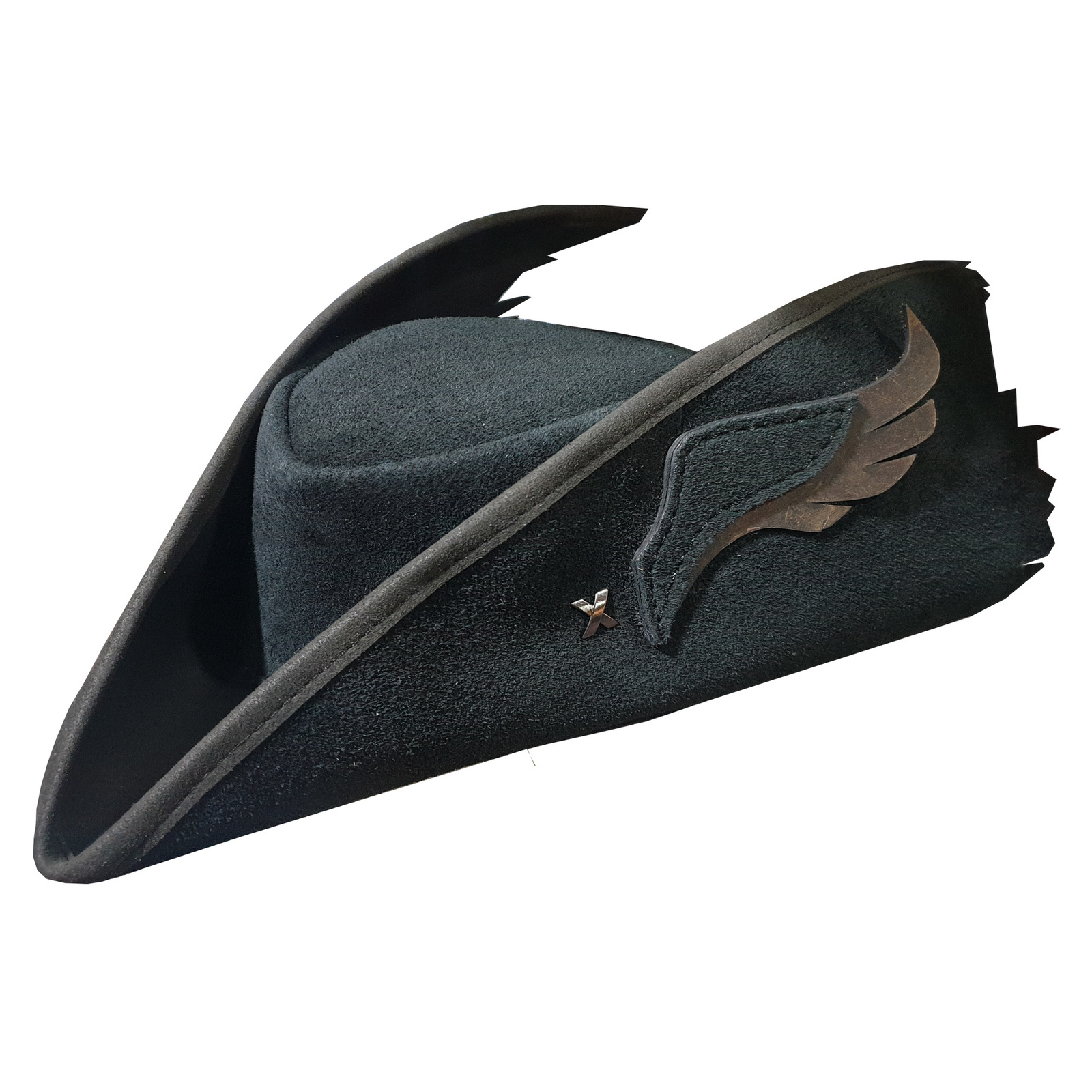 Bloodborne 4 Hunter's Black Suede Leather Hat - £307.75 GBP