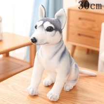 Simulation Dog Plush Toy Stuffed Husky Dog Doll Home Decor Cartoon Kids Boy Girl - £13.34 GBP
