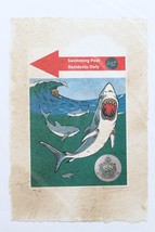 Beverly Hill Hotel Shark Print By Fairchild Paris AP IV - £138.90 GBP