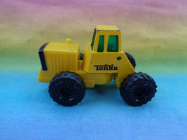 Vintage 1992 Tonka Mini Diecast Tractor Construction Vehicle Yellow China - £2.01 GBP