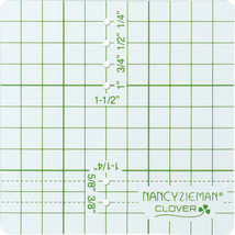 Clover 6 In 1 Stick&#39;n Stitch Guide By Nancy Zieman - £15.49 GBP