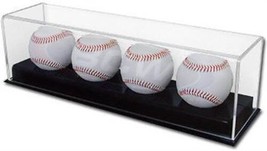 BCW Acrylic 4 Baseball Display Case - £68.27 GBP