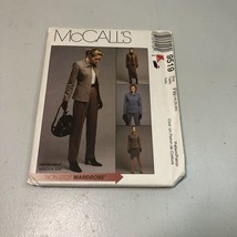McCall&#39;s 9519 Size 18 20 22 Misses&#39; Unlined Jacket Skirt in Two Lengths - $12.86