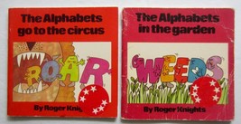 The Alphabets ~ Roger Knights ~ Go To The Circus ~ In The Garden Pb Book Lot - £23.11 GBP