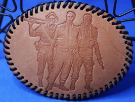 Belt Buckle Vietnam Leather Military Soldiers Veterans 4.25&quot; x 3.25&quot; - £8.46 GBP