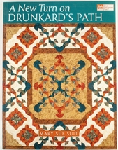 A New Turn On Drunkard&#39;s Path Mary Sue Suit Quilt Quilting Patterns Patchwork - £7.80 GBP