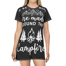 Unique The Best Memories Are Made Around The Campfire Vector T-Shirt AOP... - £33.87 GBP+