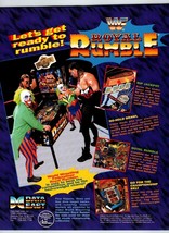 WF Royal Rumble Pinball Machine Game FLYER Original Art 1994 Double Sided - £20.12 GBP