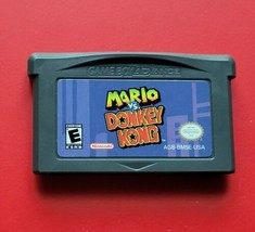 Mario vs Donkey Kong Nintendo Game Boy Advance Authentic Saves Clean Contacts - £33.60 GBP