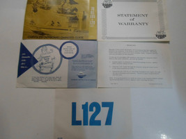 1985 Chrysler Outboard 70 85 105 & 120 H.P. Owners Guide Manual FACTORY OEM DEAL - $19.99