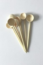 Set of six rustic Moroccan Hand-carved wooden spoons, handmade spoon, ramadan he - £27.34 GBP