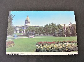 State Capitol, Denver, Colorado - 1972 Postmarked Postcard. - £6.98 GBP