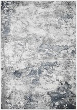 7 ft. 10 in. x 9 ft. 10 in. Everest Quartz Area Rug, Blue - £373.78 GBP