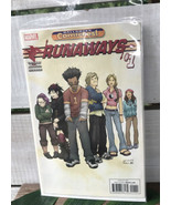 Marvel RUNAWAYS Comic #1 Vaughan Alphona Newbold 2017 - $457.87 MXN