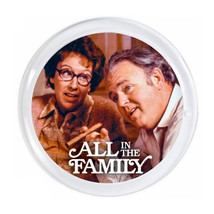 All In The Family TV Show Archie Bunker Edith Magnet big round 3 inch di... - $142.96 MXN