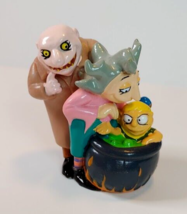 1993 The Addams Family Uncle Fester Grandmas Pugsley Candy Topper Rubber Toy - $19.75