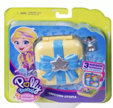 Polly Pockets Hidden Hideouts Unicorn Utopia With 3 Hidden Surprises! - £11.52 GBP