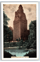 Hotel St Moritz on the Park New York City NYC NY UNP WB Postcard F21 - £2.28 GBP
