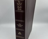 NIV 1984 Study Bible GENUINE LEATHER Zondervan SMYTH SEWN Concordance ~O... - $48.37