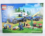 New! LEGO CITY: Mobile Police Dog Training (60369) Dog Trainer With Bite... - $34.99