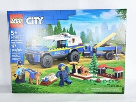 New! LEGO CITY: Mobile Police Dog Training (60369) Dog Trainer With Bite Suit - £27.90 GBP