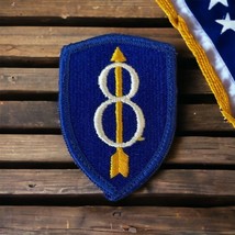 WW2 US Army Patch 8th Infantry Division Eight Arrow Through Center Shoulder - $11.87