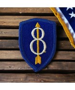 WW2 US Army Patch 8th Infantry Division Eight Arrow Through Center Shoulder - $16.22 CAD