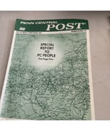 Vintage Penn Central Post Employee Magazine Train Railroad Nov-Dec 1971 - $12.38