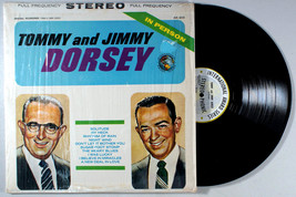 Tommy and Jimmy Dorsey - In Person (1960) Vinyl LP • Big Band - £8.02 GBP