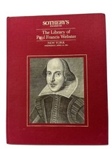 Sotheby&#39;s Vente aux Enchères Catalogue Library Paul Francis Webster Primé - $42.52