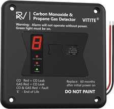 RV Carbon Monoxide &amp; Propane Detector, Replacement for Old RV Gas Detector  - £53.11 GBP