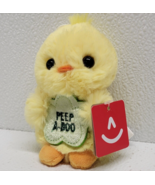 Aurora World Spring Bits Yellow Chick Peep-a-boo Mini Stuffed Animal Plu... - £15.42 GBP