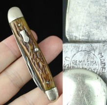 vintage Remington R7633 UMC USA pocket knife old 3 blade ESTATE SALE 192... - £78.35 GBP