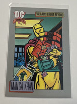 DC Comic Card 1992 Series I Villains  From Beyond  Manga Khan  #135 - £1.59 GBP