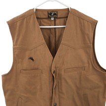 Wyoming Traders Vest Size XL w/ Holdsters Western Cowboy Rancher - £77.43 GBP