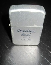 PARK Lighter Donelson Bowl 250 CLUB Bowling Souvenir  Aluminum Petrol Li... - $258.64 MXN