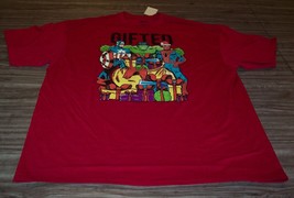 Marvel Comics SPIDER-MAN Hulk Captain America Gifted Christmas T-Shirt 2XL New - £15.77 GBP