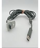 Genuine Microsoft Xbox 360 Play and Charge Kit OEM White USB Cable Teste... - €8,39 EUR