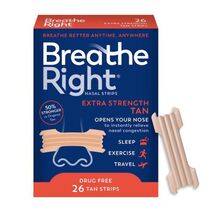 7/29 Breathe Right Nasal Strips, Extra Strength, Tan Nasal Strips, Help ... - $10.84