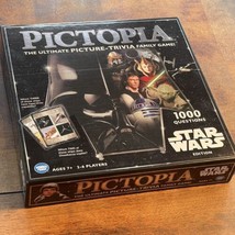 Star Wars Pictopia Edition Game NEW 1000 Questions Picture Trivia Family... - £10.61 GBP