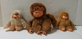 Vintage Russ Berries Rutherford Gonga Baby Gonga Stuffed Monkey Thumb Su... - $60.44