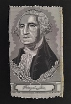Antique George Washington Stevengraphs Ribbon Tapestry By Lewis Weitz - £53.93 GBP